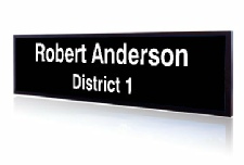 Electronic Name Display